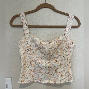 PINK MARTINI FLORAL TOP